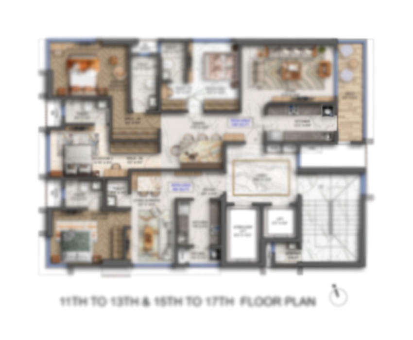 11TH TO13TH & 15TH TO 17TH FLOOR PLAN copy
